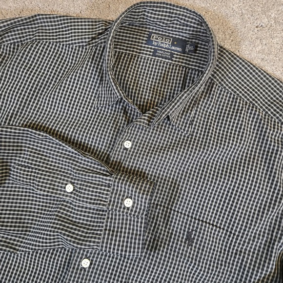 Polo Ralph Lauren Other - Polo Ralph Lauren Marlowe Long Sleeve Button Down 100% Cotton Pony Logo Size XL